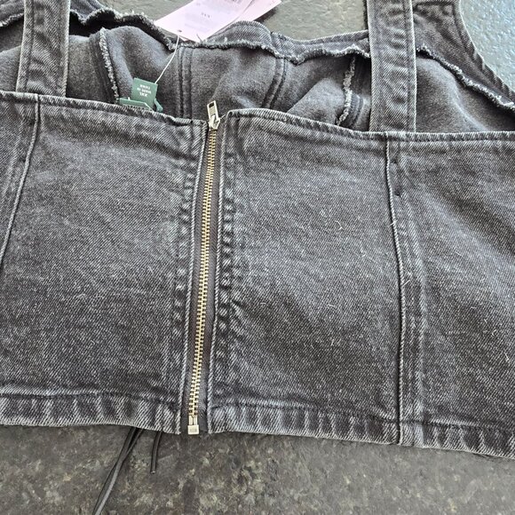 NWT - Denim Crop Tank Top, Size: XXL - Picture 12 of 12